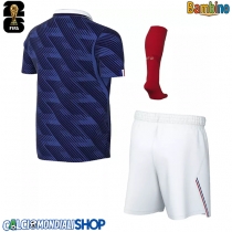 Maglie da calcio Francia Prima Maglia Bambino Mondiali 2026  Manica Corta (+ Pantaloni corti)